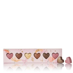 Fyldte chokoladehjerter i Cocoture æske - 54g