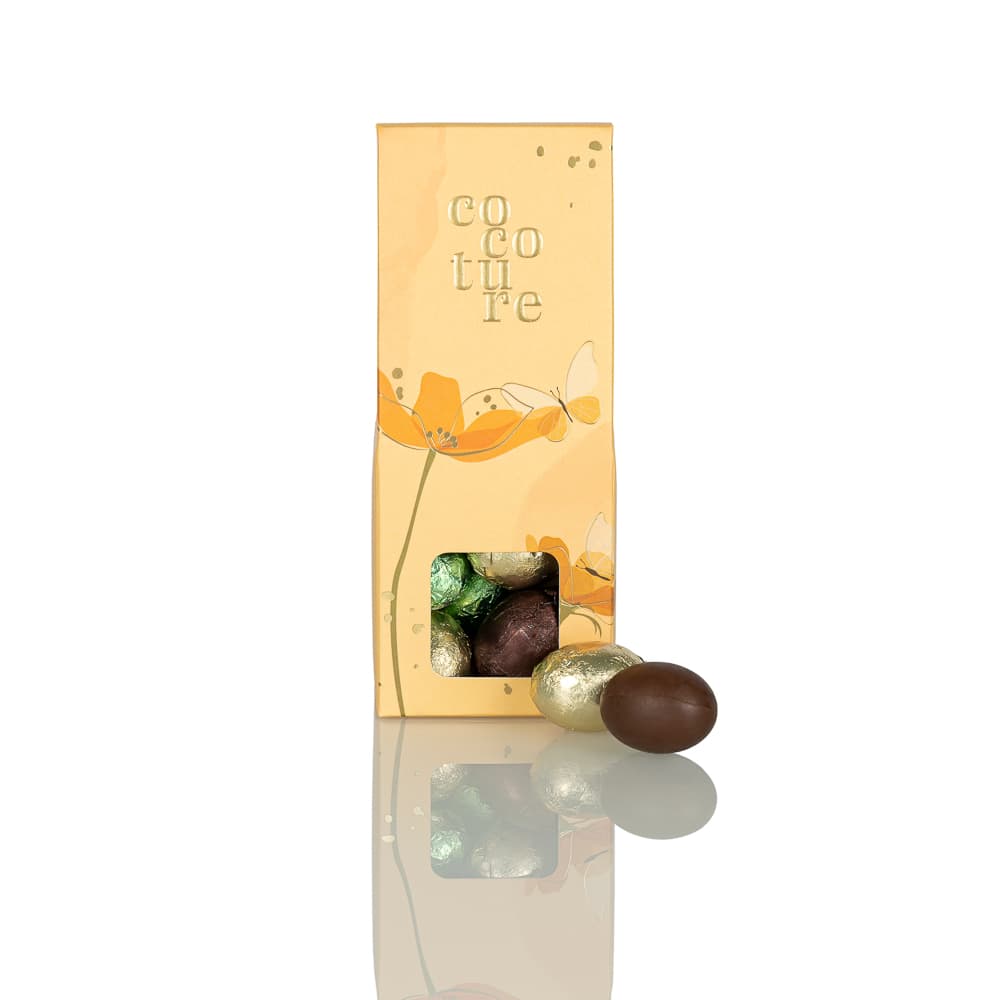 Cocoture æske med fyldte folieæg - 55-60g