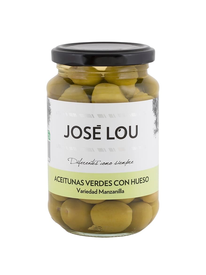 Manzanilla Oliven med sten