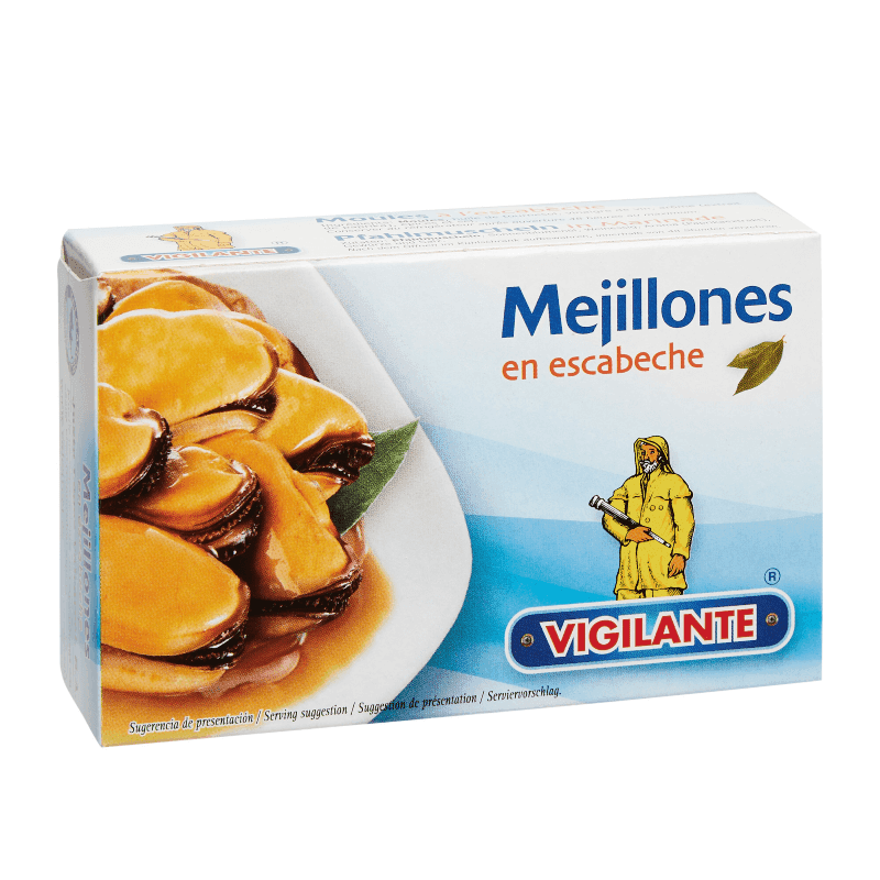 Muslinger i Escabeche Vigilante