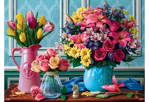 Flowers in Vases