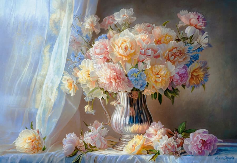 Pastel Peonies