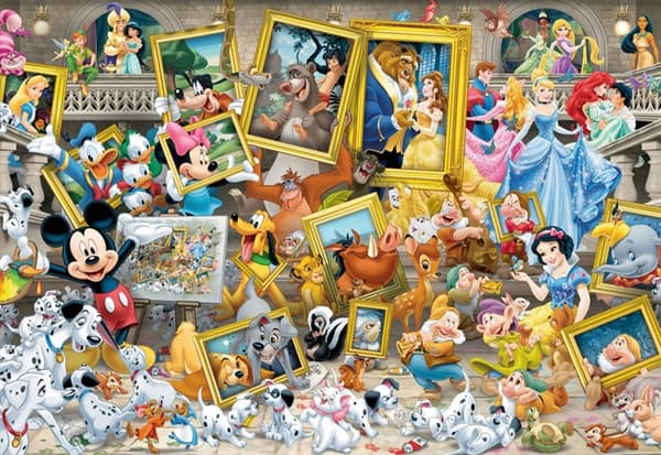 Mickey as Painter