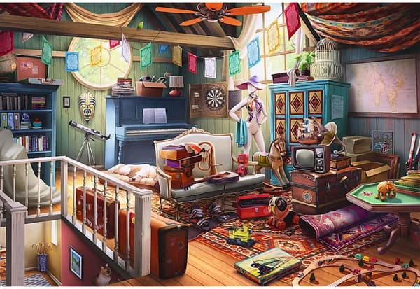Treasures in the Attic (træ)