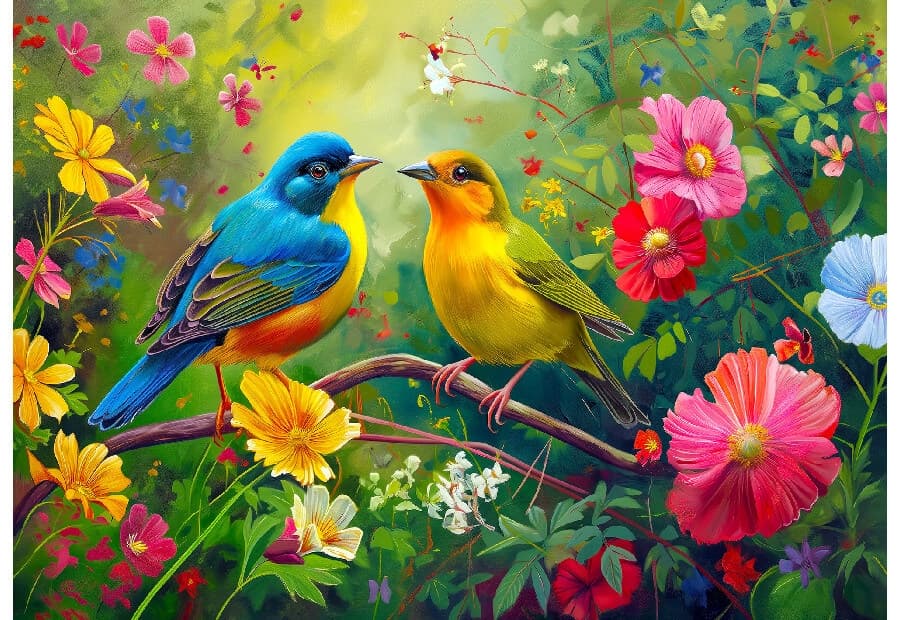 Lovebirds Duet