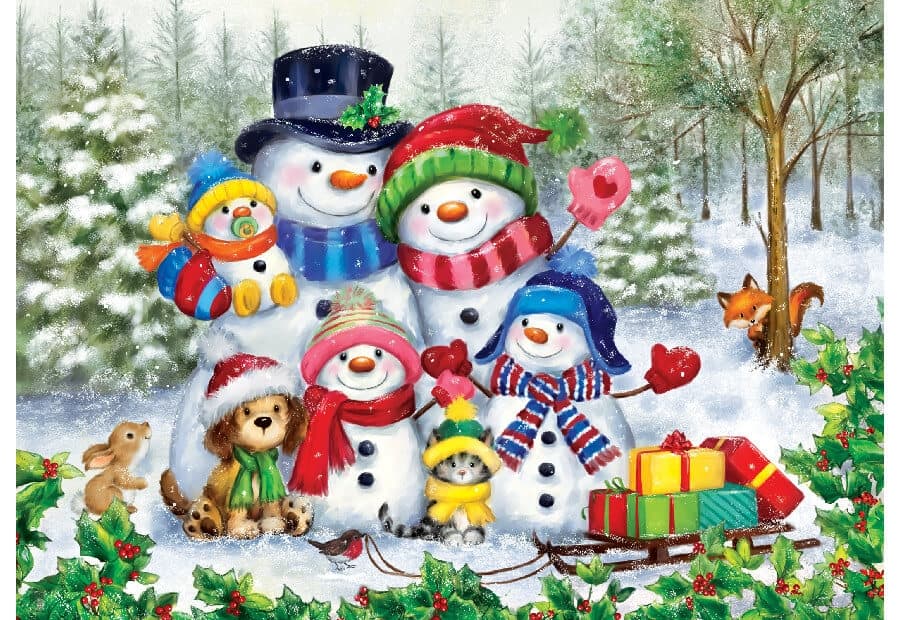 Frosty Family Moments (Glitter)