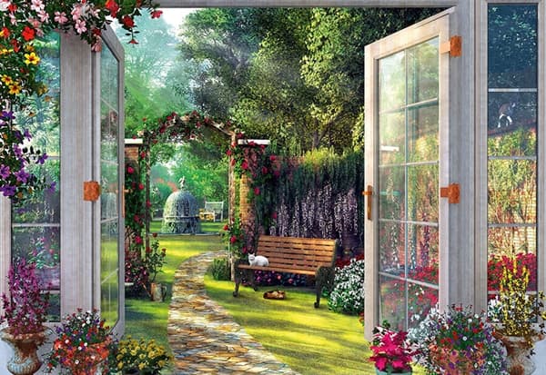 View of the Enchanted Garden