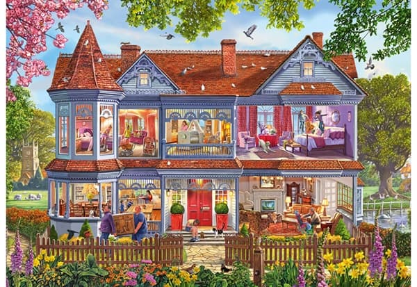 House in Springtime