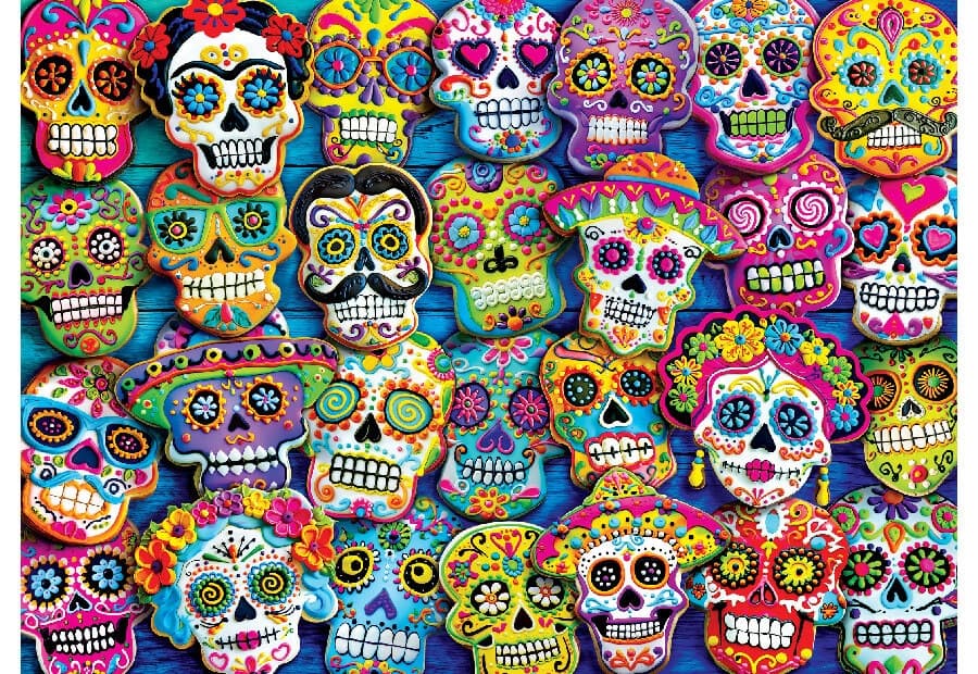 Sugar Skull Cookies