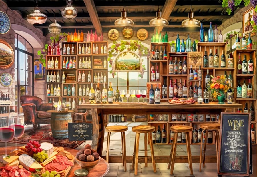 The Wine Tasting Room