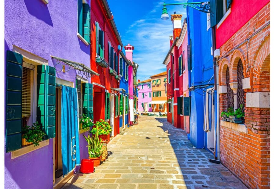 Maisons Colorées - Burano