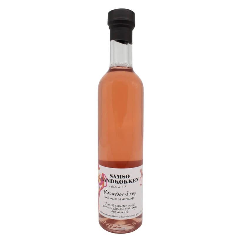 Samsø Landkøkken, Rabarbersirup m. vanilje og citron