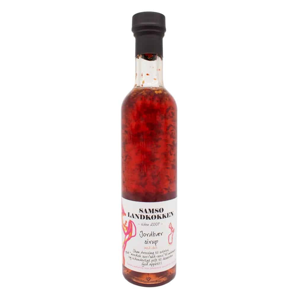 Samsø Landkøkken, Jordbærsirup med Knust Chili