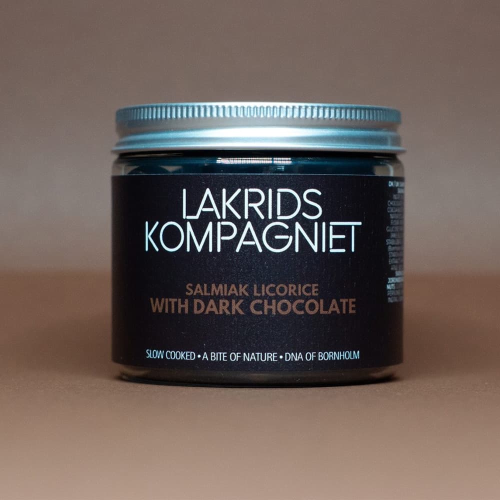 Lakrids Kompagniet, Salmiak Lakrids med Mørk Chokolade, 130g