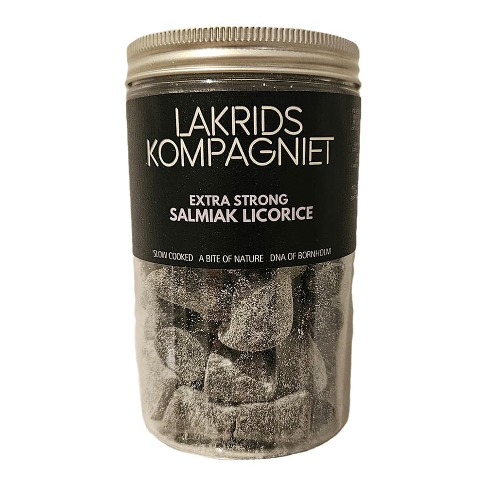 Lakrids Kompagniet, Ekstra Stærk Salmiak Lakrids, 280g