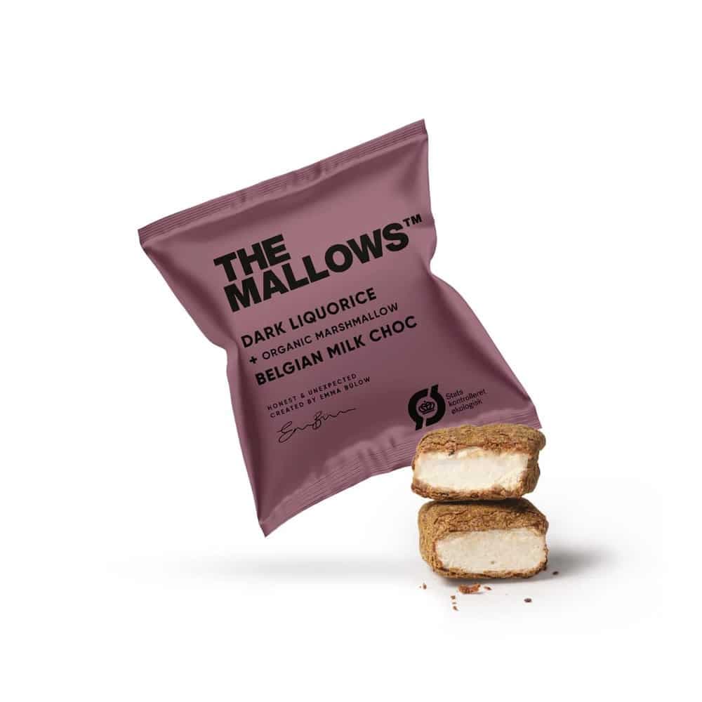 The Mallows, Dark Liquorice (Flowpacks)