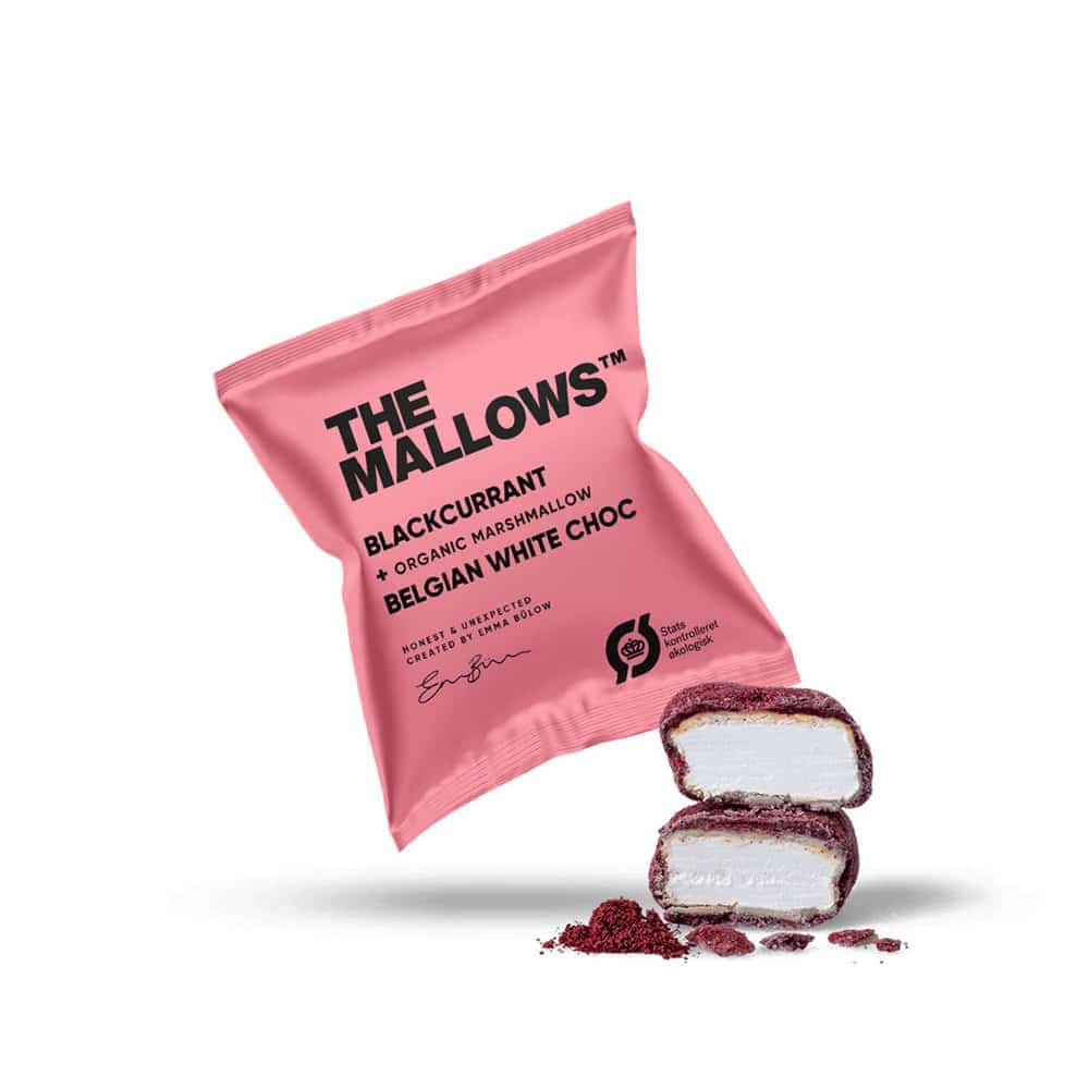 The Mallows, Blackcurrant & White Choc (Flowpacks)