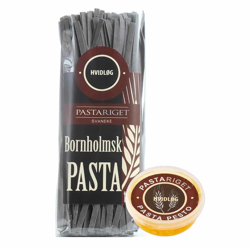 Pastariget, Sort hvidløg Pasta + Hvidløg Pesto