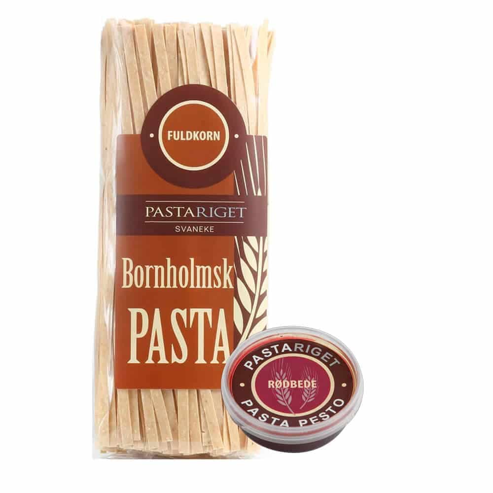 Pastariget, Fuldkorn Pasta + Rødbede Pesto