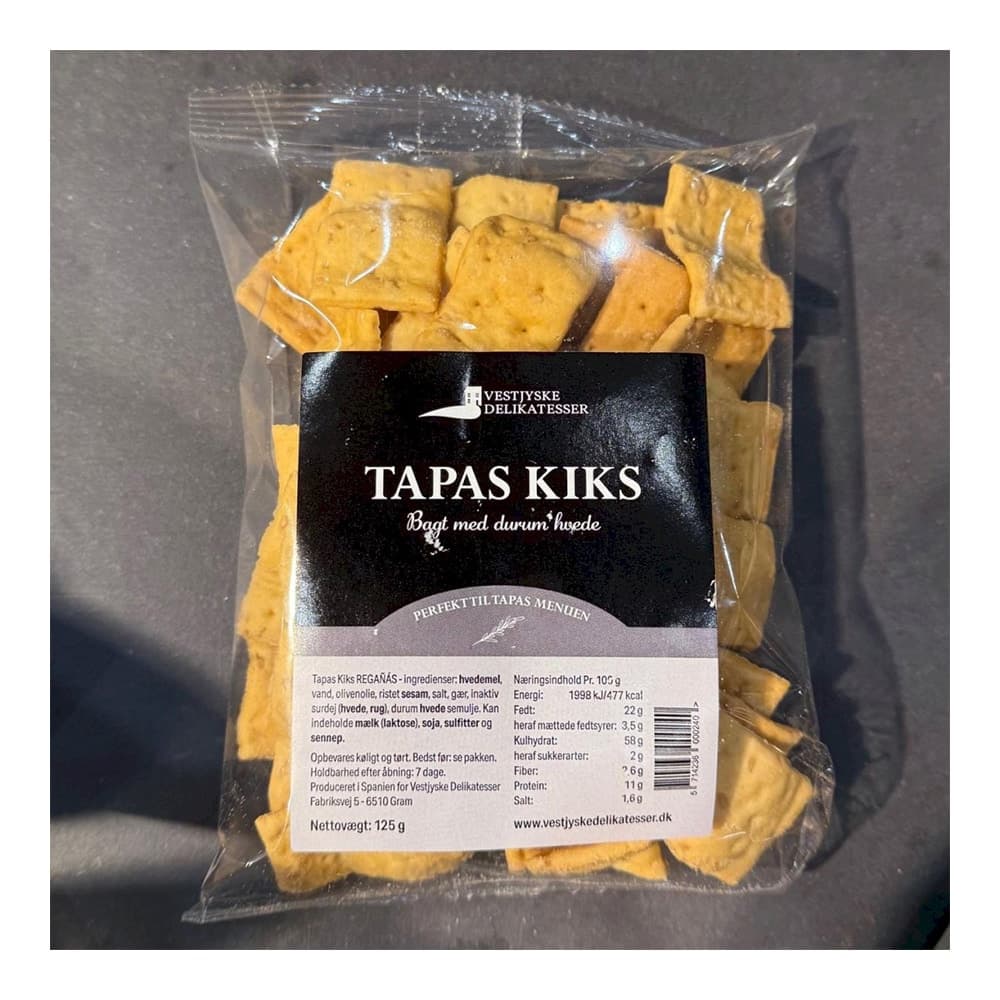 Vestjyske Delikatesser, Vestjyske Tapas Kiks