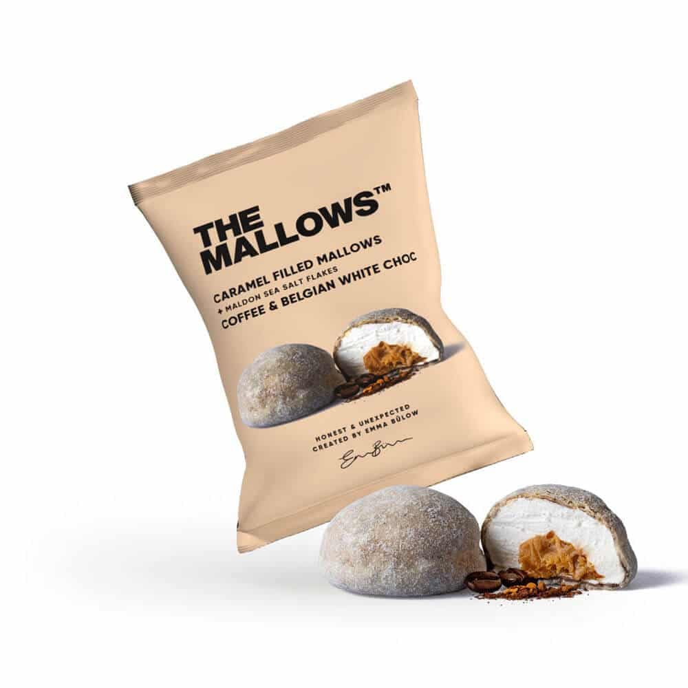 The Mallows, Caramel Filled Mallows + Coffee & Belgian White Chocolate