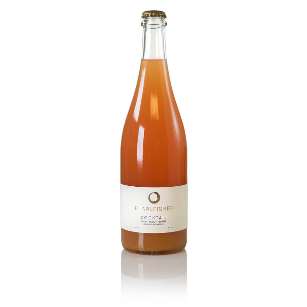 Noormann, Pearlfisher Cocktail med Rom, Passion, Mynte, Blodappelsin, Vanilje