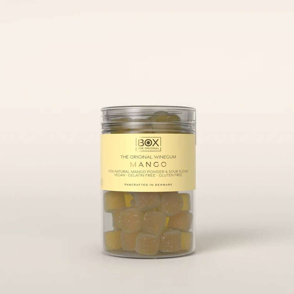 Box The Original, Tube  Just the winegum  Mango