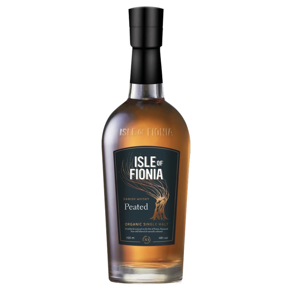 Nyborg Destilleri, Isle of Fionia  PEATED, Single Malt Danish Whisky, 700 ml