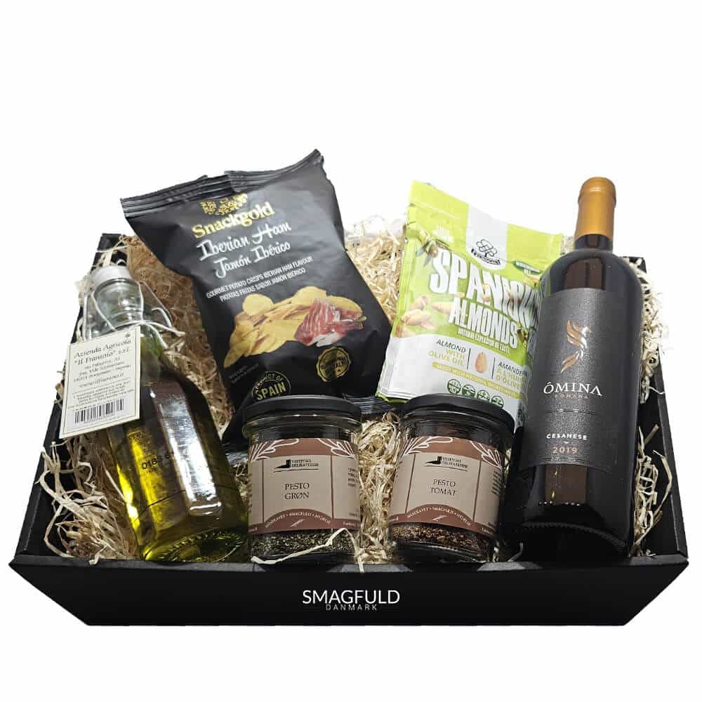 Gavekurv, Vin, tapas og snacks
