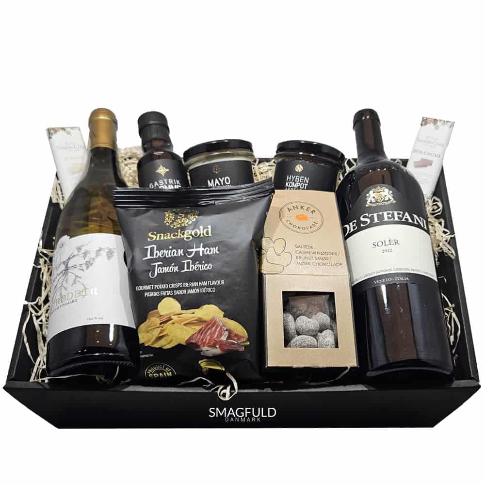 Gavekurv, Vin og Hygge på luksus