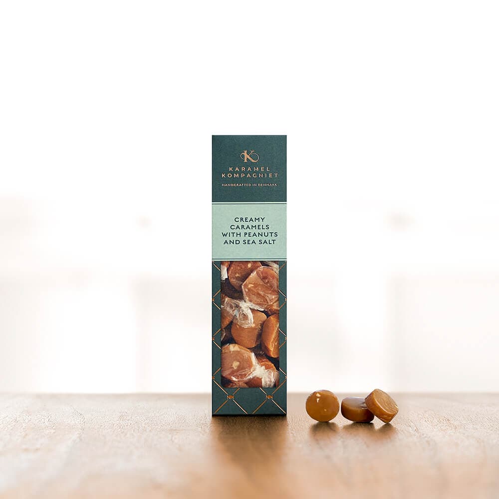 Karamel Kompagniet, Creamy Caramels med Peanuts & Sea Salt