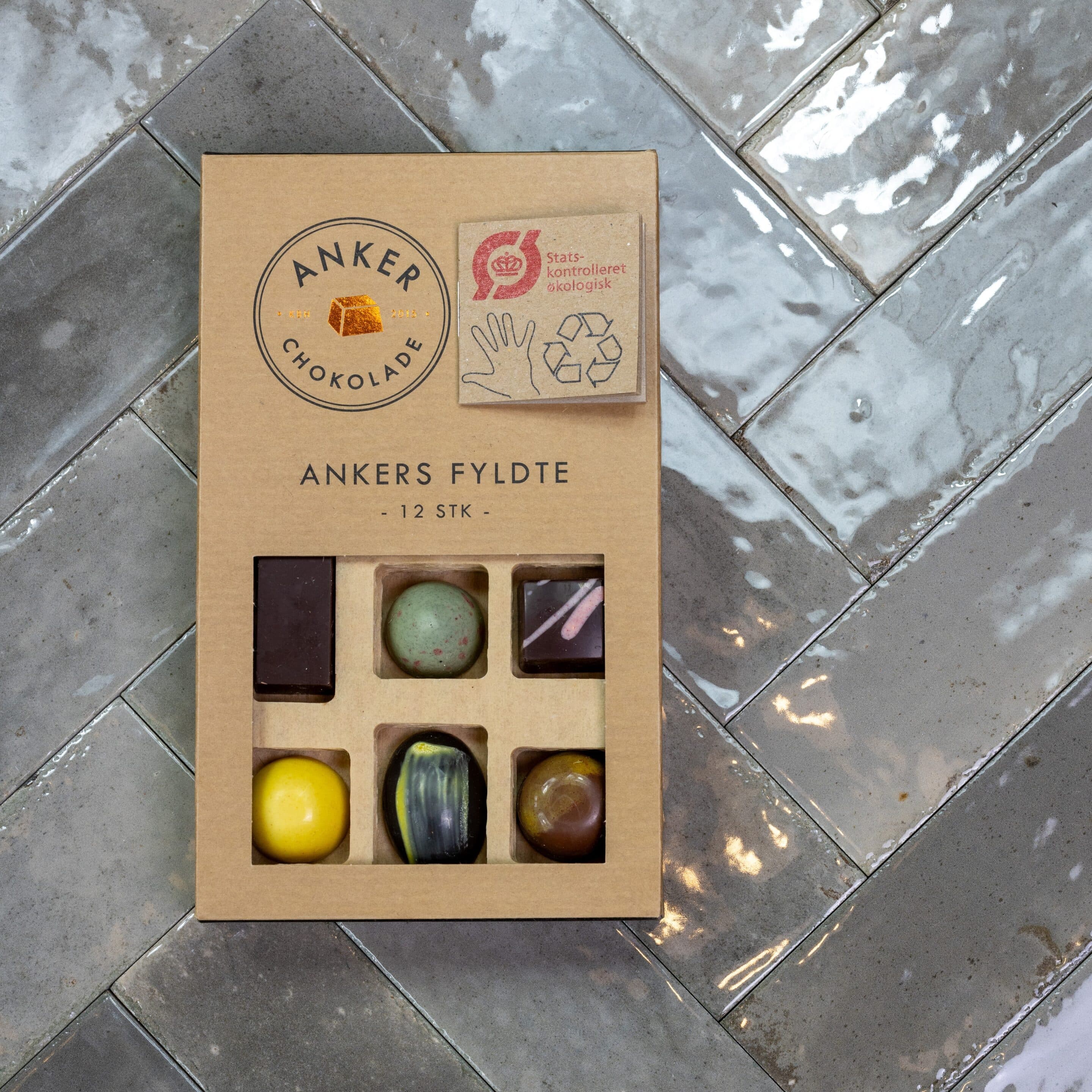 Ankers Chokolade, Ankers fyldte 12 stk