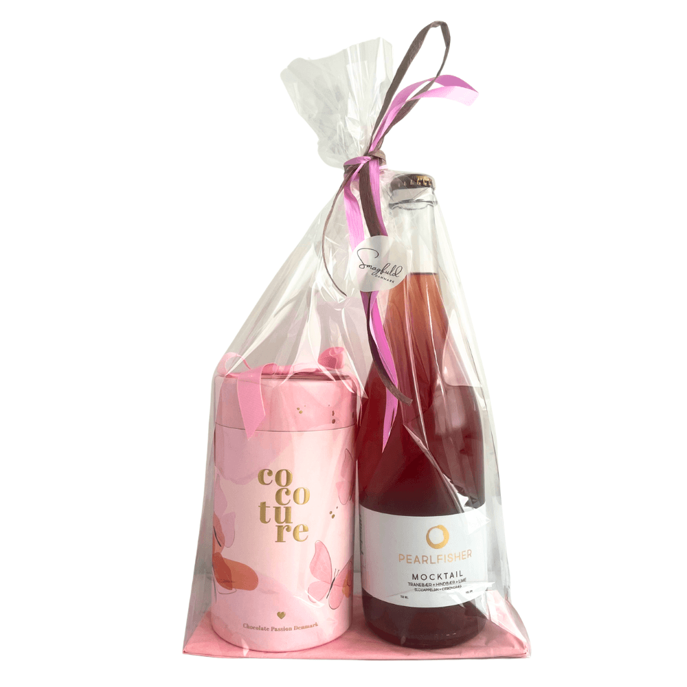 Gavepose, Den lille Gestus, Mocktail & Chocolade