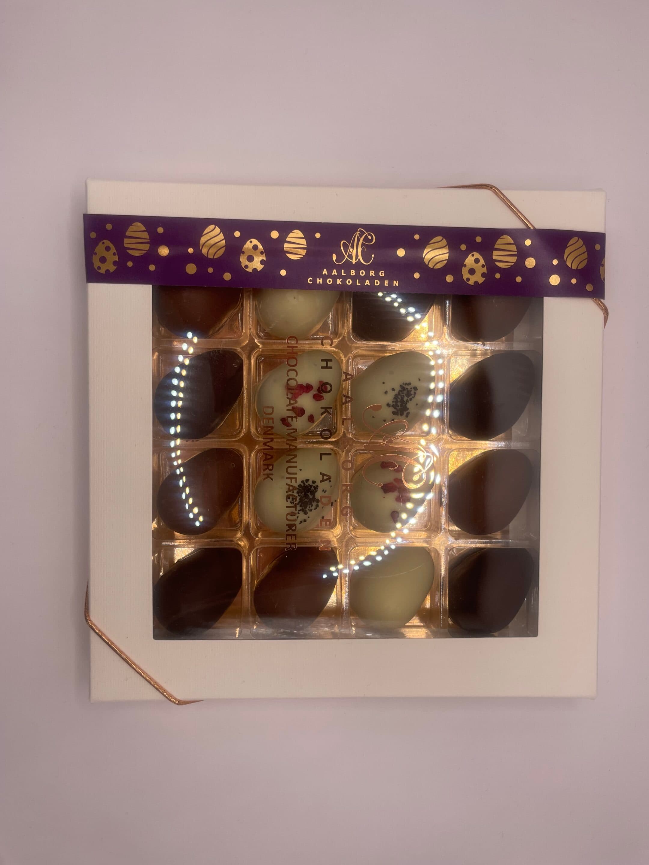 Aalborg Chokolade, Purple Spring, Konfektæg 16 stk