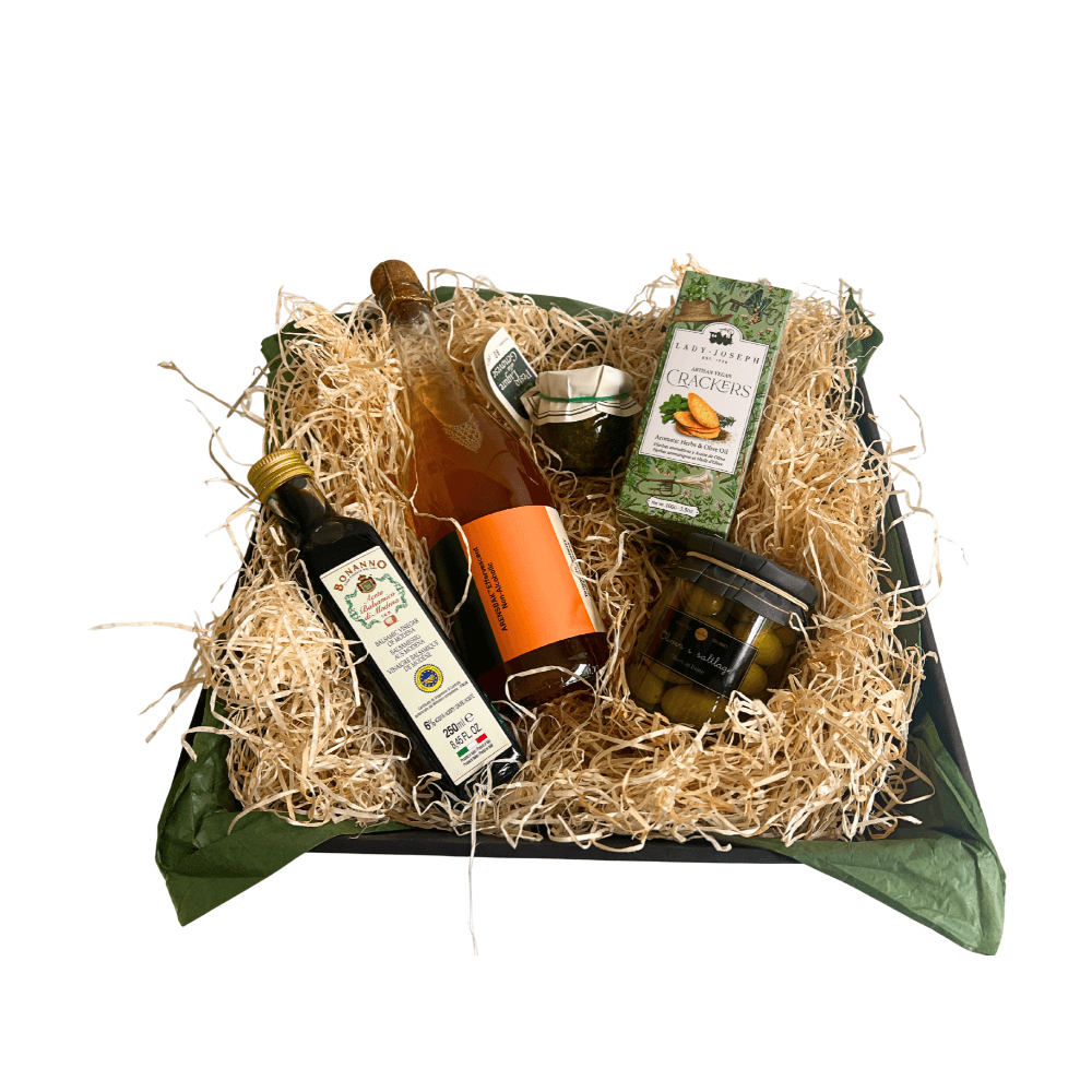Gavekurv: Balsamico, Tapas og Fermenteret drik