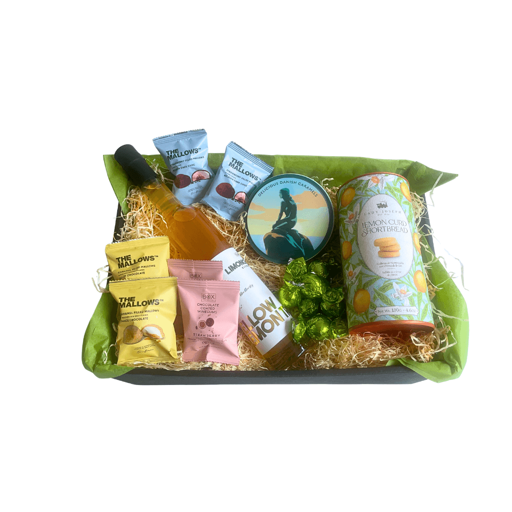 Gavekurv: Citronglæde & Delikatesser