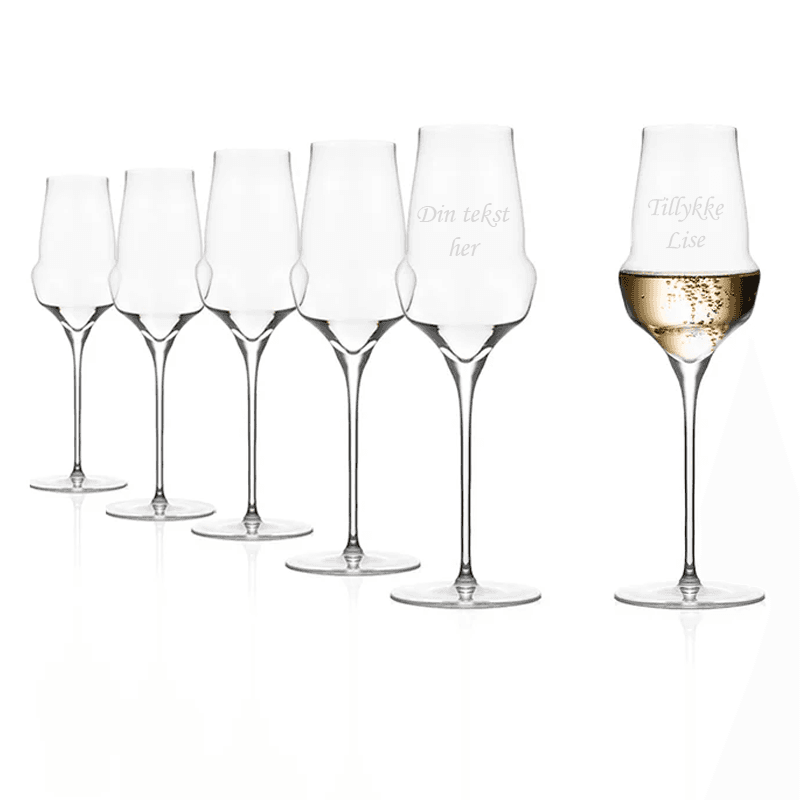 Stölzle Lausitz Cocoon Champagne Glass sæt af 6