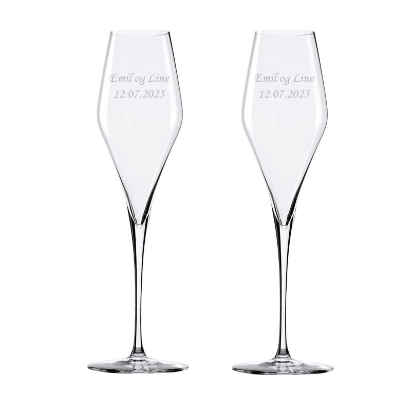 Stölzle Lausitz Champagne Goblet Q1 sæt af 2