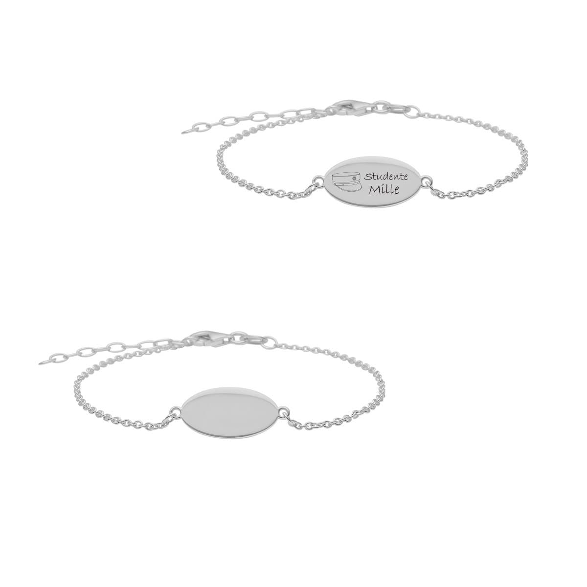 JOANLINOR - Nordahl Andersen sølv armbånd oval