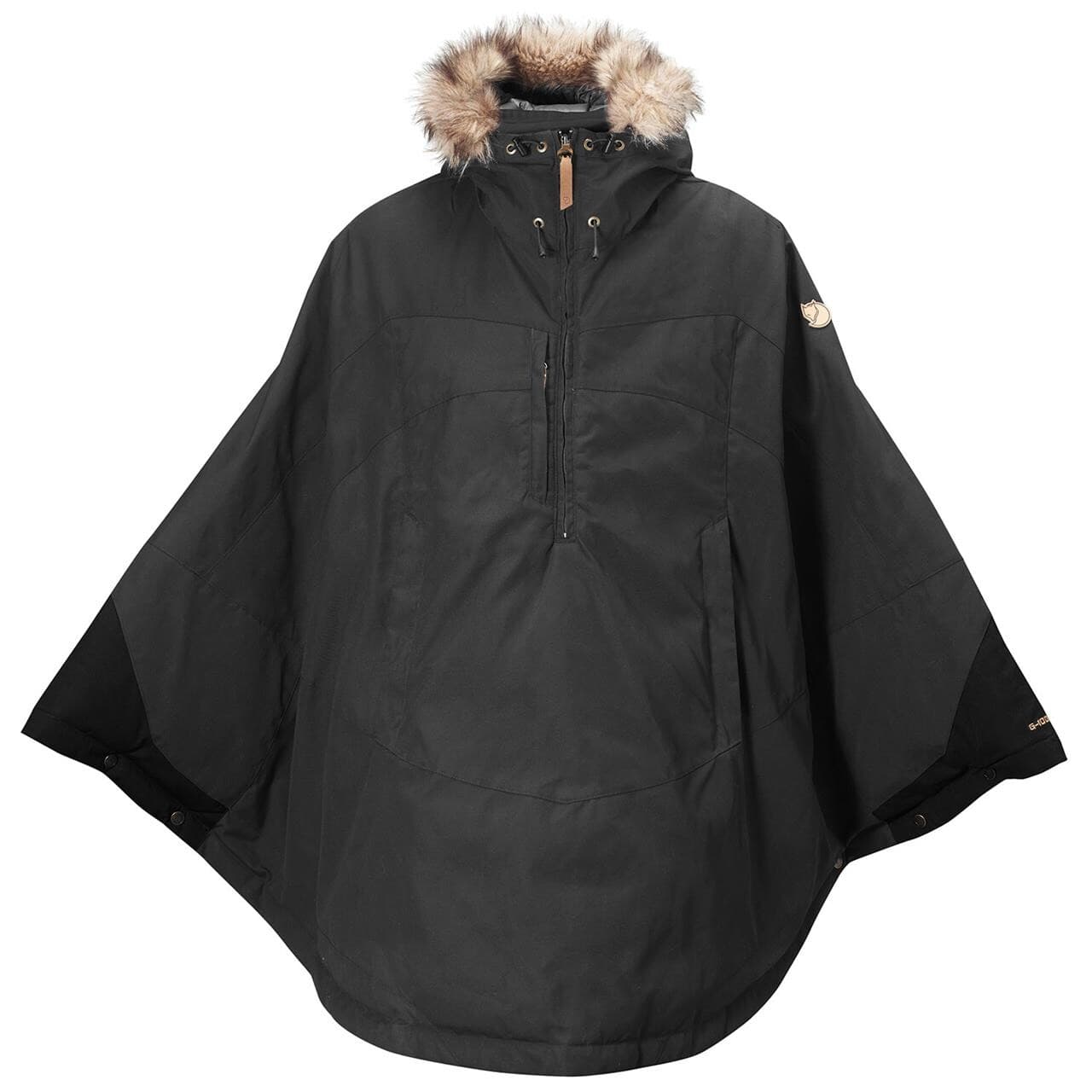 Fjällräven Womens Luhkka Cape  (Grå (DARK GREY/030) Small)