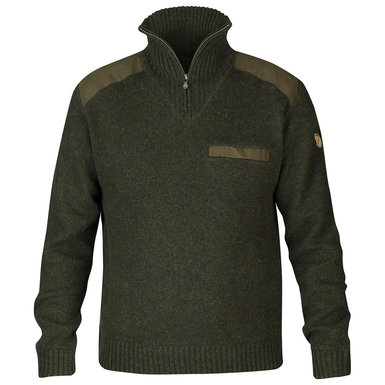 Fjällräven Mens Koster Sweater  (Grøn (DARK OLIVE/633) Medium)
