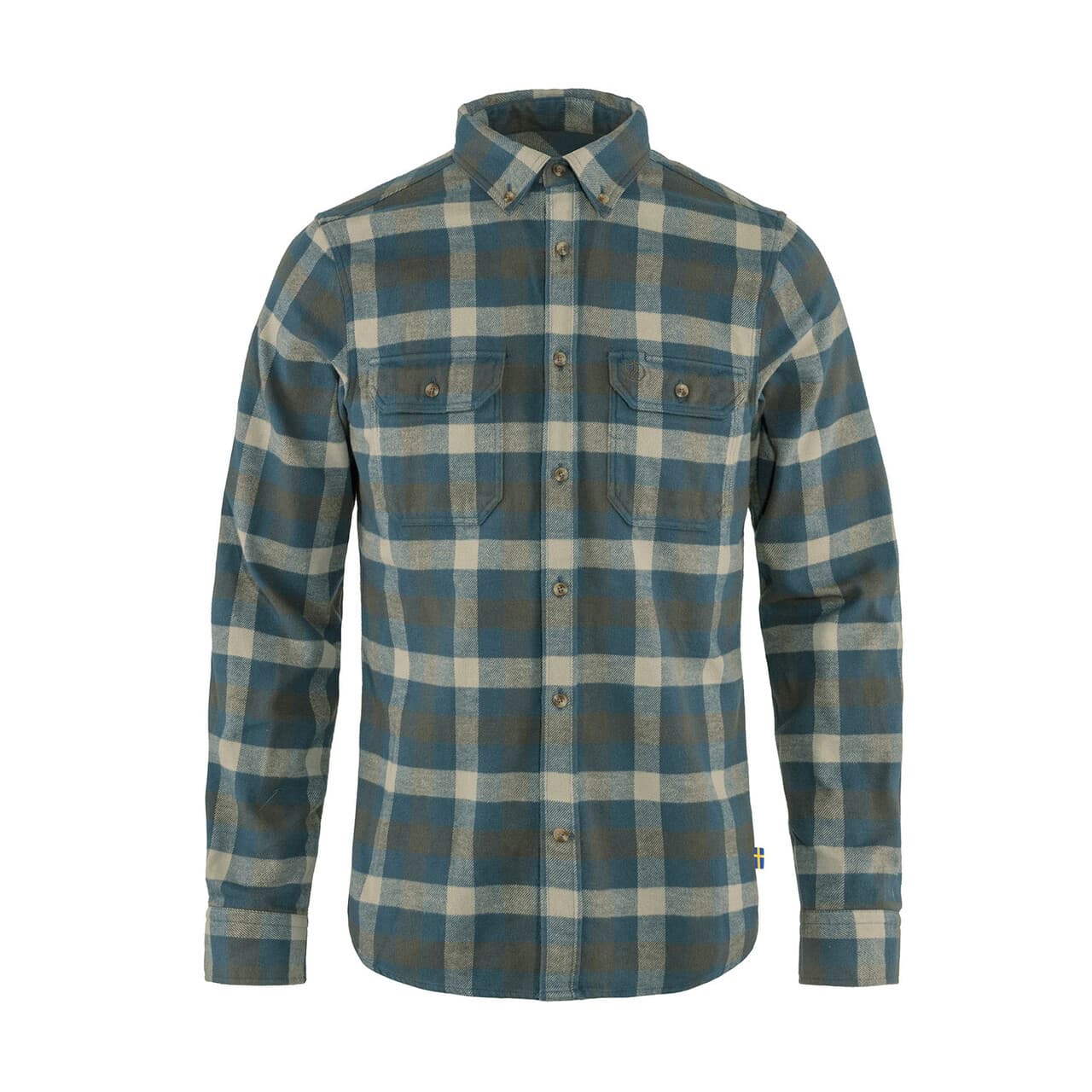 Fjällräven Mens Skog Shirt  (Grøn (GLACIER GREEN/646) Small)