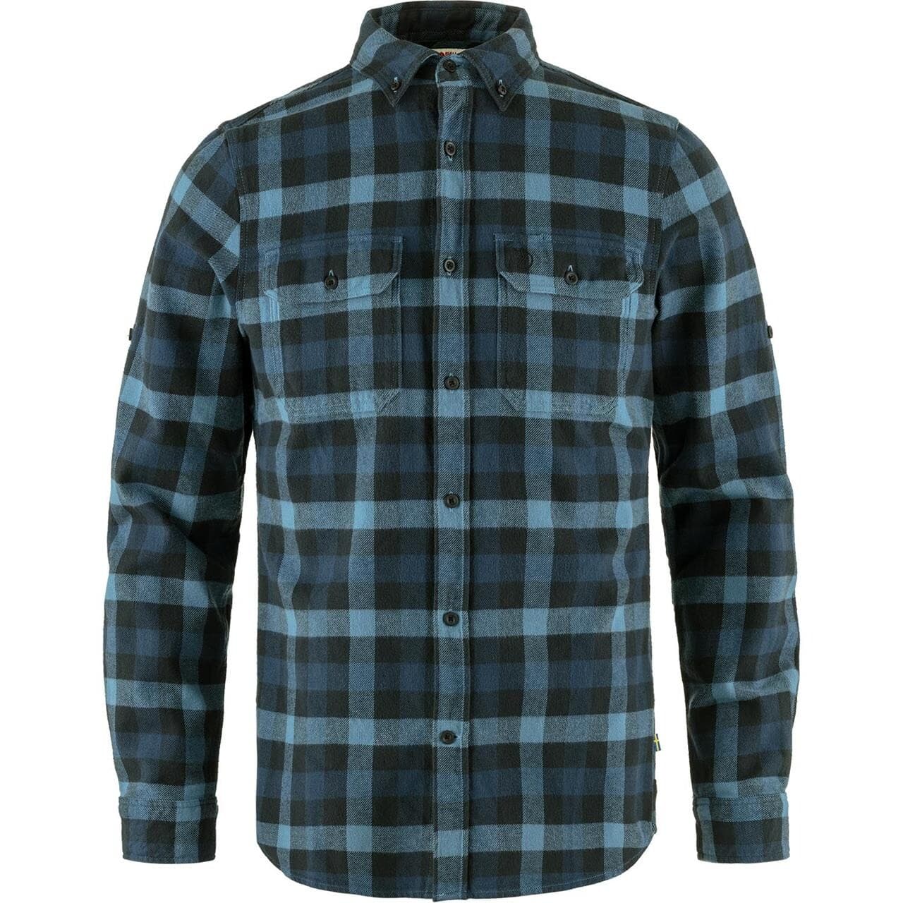 Fjällräven Mens Skog Shirt  (Blå (INDIGO BLUE-DARK NAVY/534-555) Large)