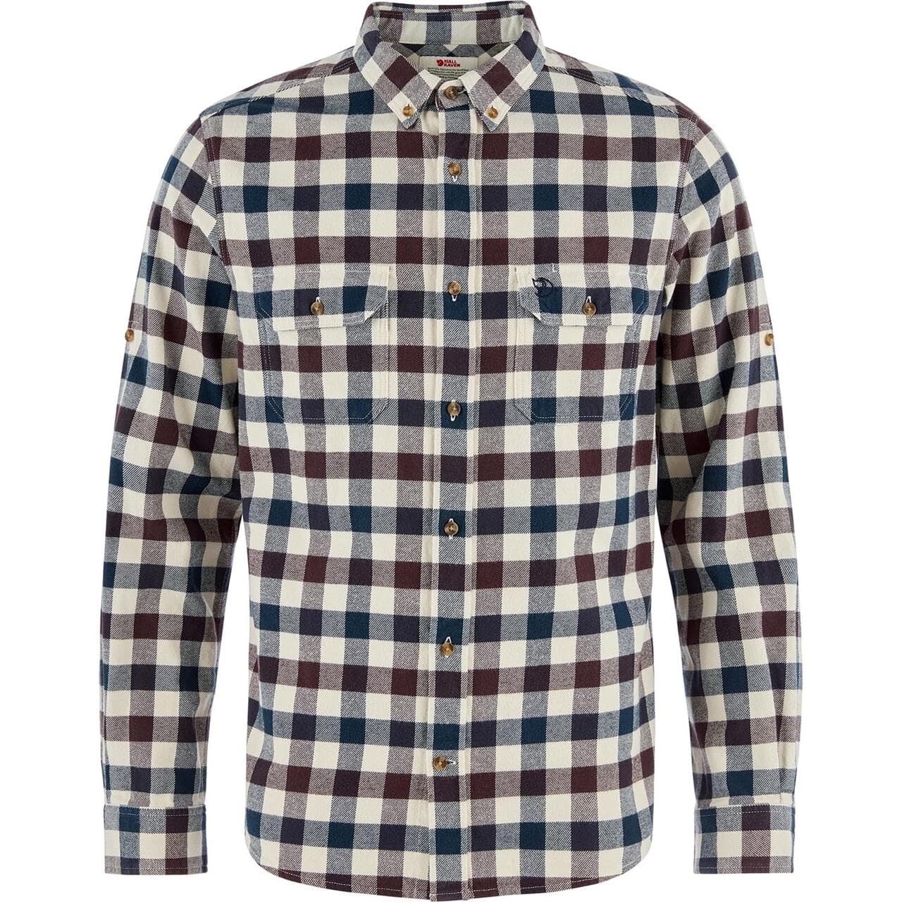 Fjällräven Mens Skog Shirt  (Brun (CHALK WHITE-BLACK OAK/113-294) XX-large)
