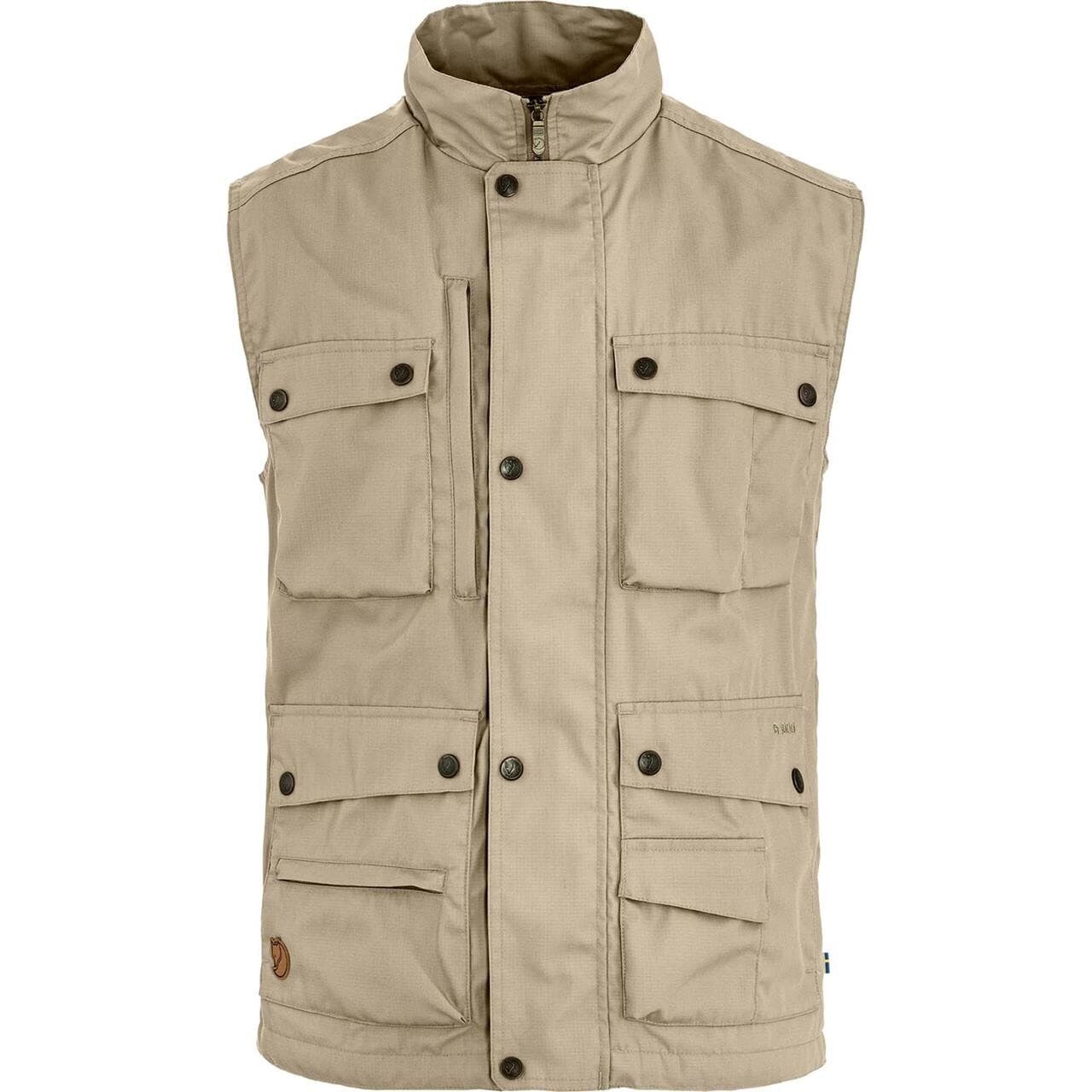 Fjällräven Mens Reporter Lite Vest  (Beige (FOSSIL/118) X-small)