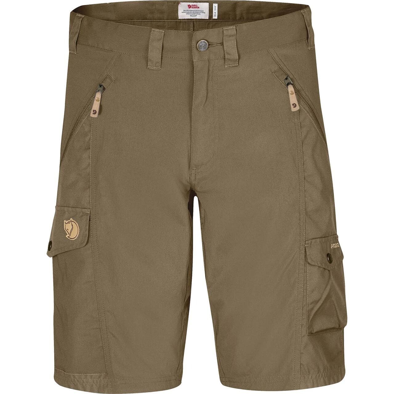 Fjällräven Mens Abisko Shorts  (Beige (LIGHT OLIVE/622) 46)