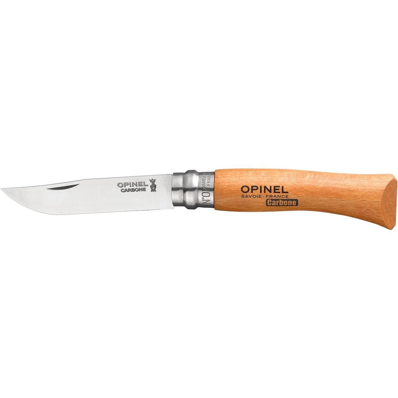 Opinel N°7 Carbon Steel (Brun (BEACHWOOD))