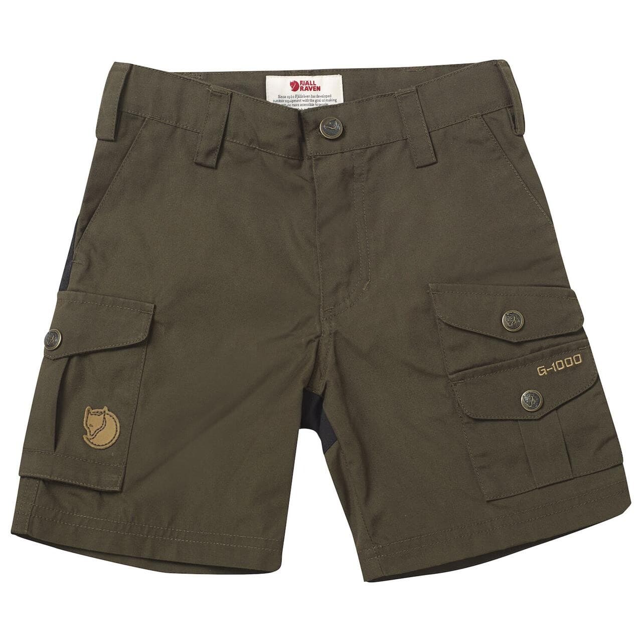 Fjällräven Kids Vidda Shorts (Grøn (DARK OLIVE/633) 140 cm)