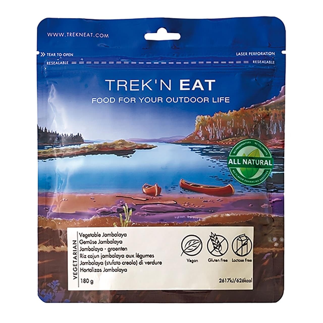 Trek N Eat Vegetable Jambalaya 180g