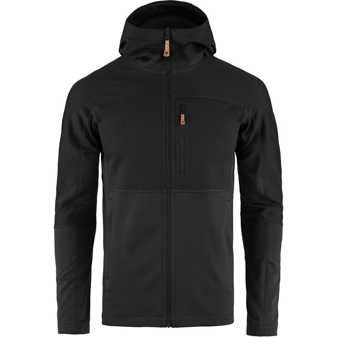 Fjällräven Mens Abisko Trail Fleece  (Sort (BLACK/550) Small)